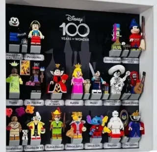 18 Figuras Disney 100 Años Lego Compatible