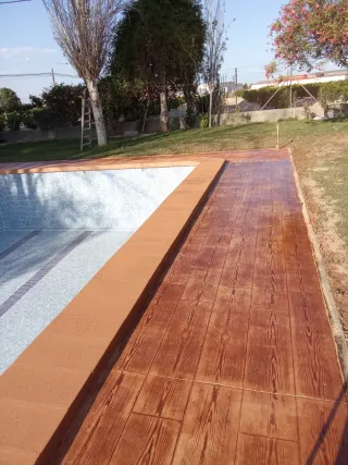 Impresión de hormigón en Alicante