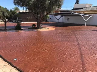 Impresión de hormigón en Alicante