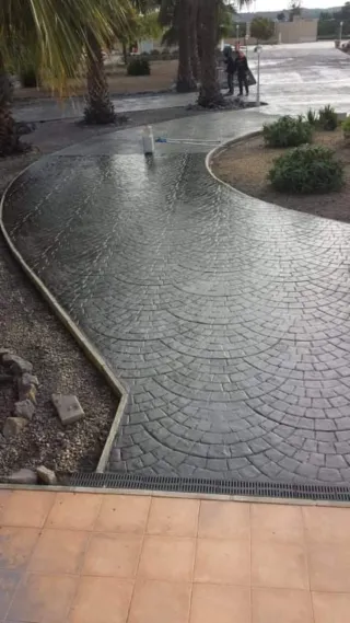 Impresión de hormigón en Alicante