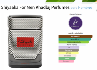 SHIYAAKA FOR MEN-KHADLAJ-PERFUMES ARABES-HOMBRE