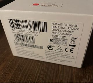 Teléfono Huawei P40 Lite 128GB con caja original