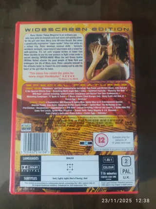 Spider-Man Edición Deluxe DVD