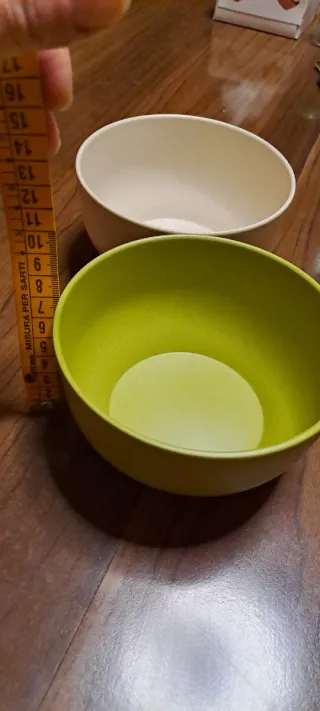 Set 2 Ciotole Bambù Gran Cereale