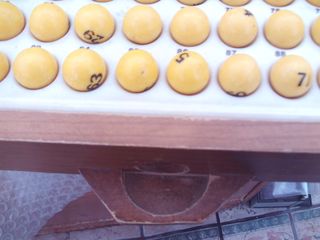 Juego Bingo Madera Metal