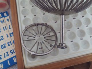 Juego Bingo Madera Metal