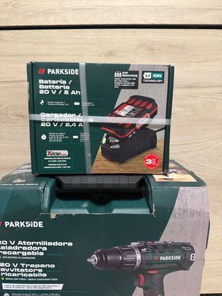 PARKSIDE Taladro Atornillador 20V + Batería