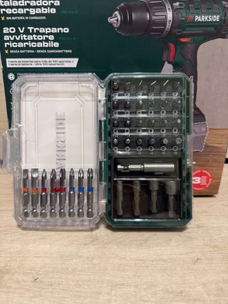 PARKSIDE Taladro Atornillador 20V + Batería