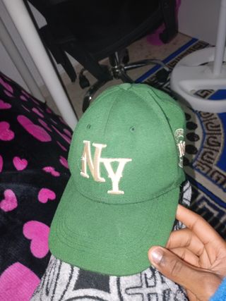 Gorra en verde NY