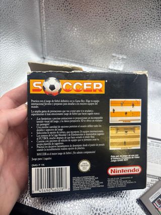 Nintendo Game Boy Soccer Cartucho