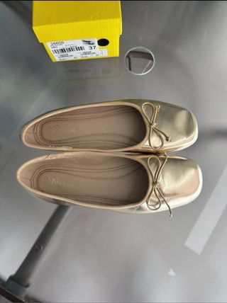 Bailarinas Ñakos Doradas Talla 37