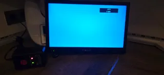Televisor  14 pulgadas 12v/220v falta cable 12v