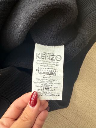 Sudadera Kenzo Negra Ojo Talla XS