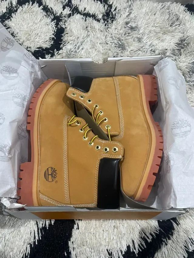 Botas Timberland Talla 41 Mostaza Nuevas