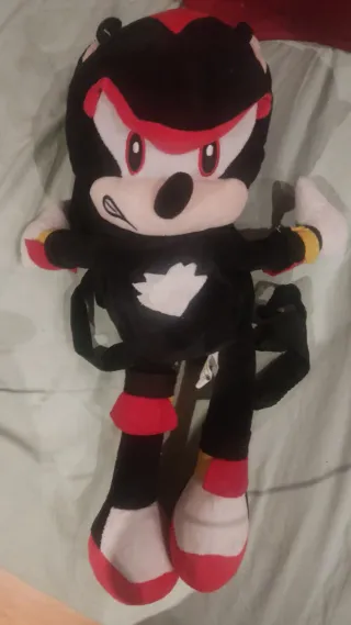 Mochila Sonic peluche 45 centímetros