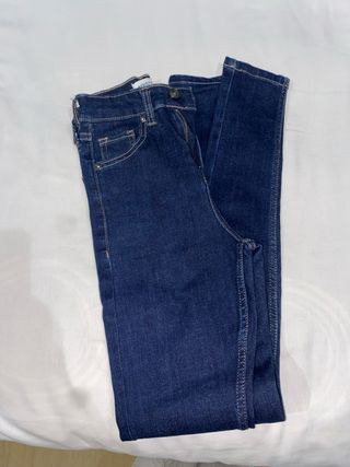 Pantalón vaquero mujer azul