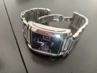 Reloj Caballero Lotus Plata y Morado