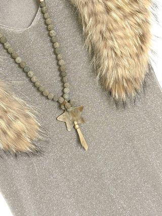 VESTIDO FIESTA DORADO