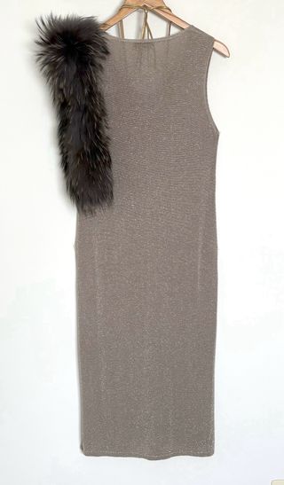 VESTIDO FIESTA DORADO