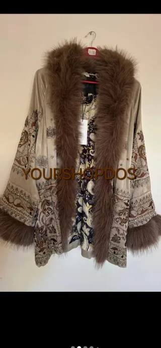 Kimono Zara bordado T/M zara