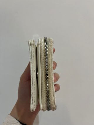 Cartera Billetera Monedero Stradivarius Blanca