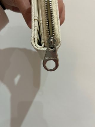 Cartera Billetera Monedero Stradivarius Blanca