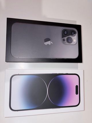 iPhone 14 Pro Viola e iPhone 13 Pro Nero in vendita