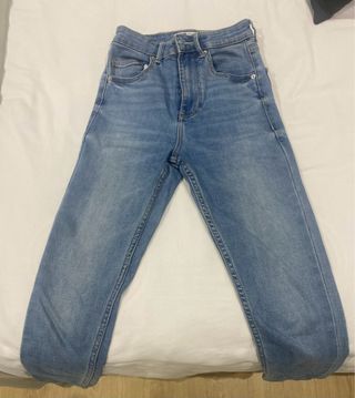 Pantalones vaqueros mujer azules