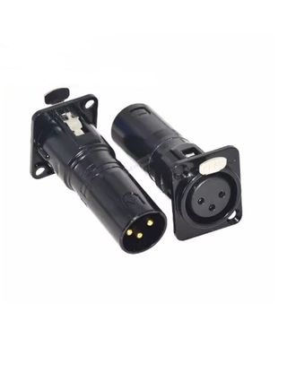 Adaptador XLR Hembra a XLR Macho