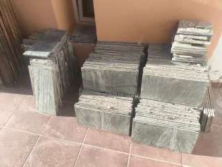 Baldosas pizarra natural