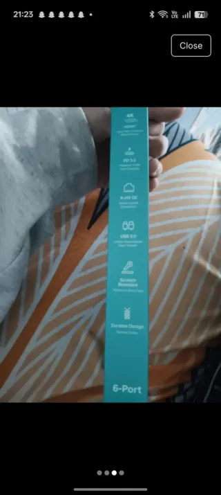 TP-Link USB-C 6-in-1 Hub 4K HDMI PD RJ45