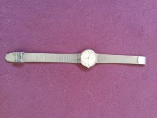 Reloj DIMAX dorado con correa de malla