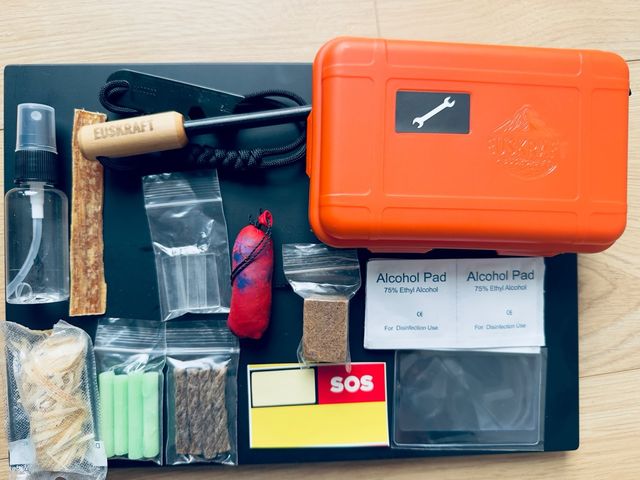 Kit Supervivencia Encendido Fuego Bushcraft