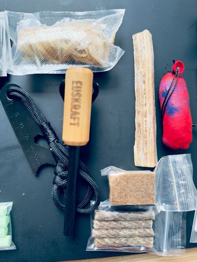 Kit Supervivencia Encendido Fuego Bushcraft