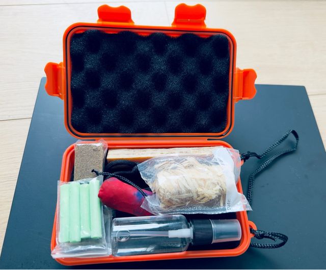 Kit Supervivencia Encendido Fuego Bushcraft