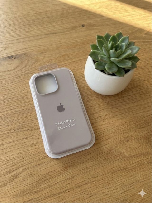 Custodia iPhone 16 Pro Beige