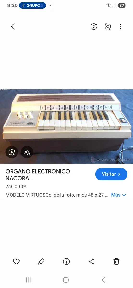 Organo Elettronico Nacoral Virtuoso