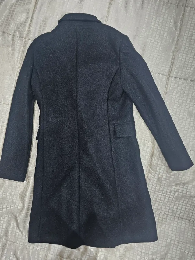 Abrigo negro talla XS nuevo