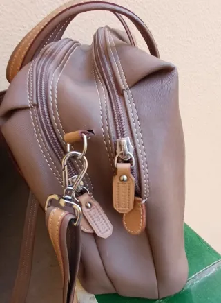 Bolso de piel El Potro marrón