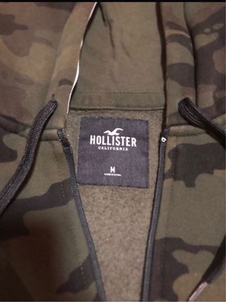 Sudadera Hollister talla M con Cremallera