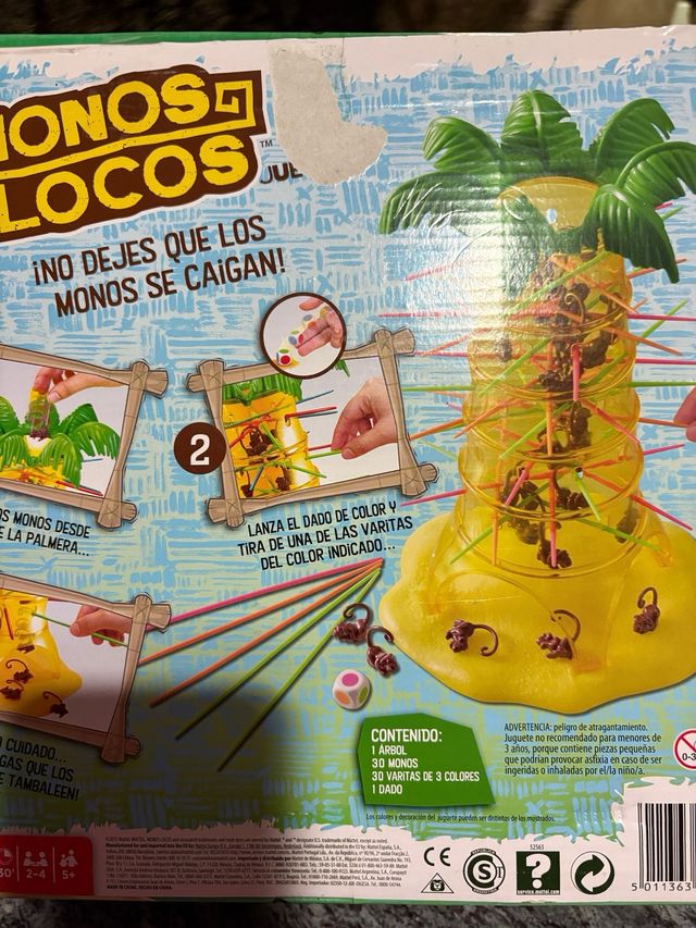 Juego Monos Locos Mattel