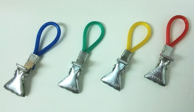 4 Ganchos Pinzas Clipss klipp-klapp