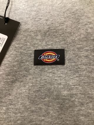Sudadera Dickies Gris Logo Pequeño