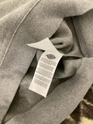 Sudadera Dickies Gris Logo Pequeño