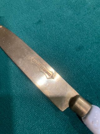 Posate vintage Uchatius Bronce dipinte a mano