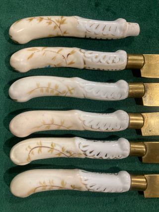 Posate vintage Uchatius Bronce dipinte a mano