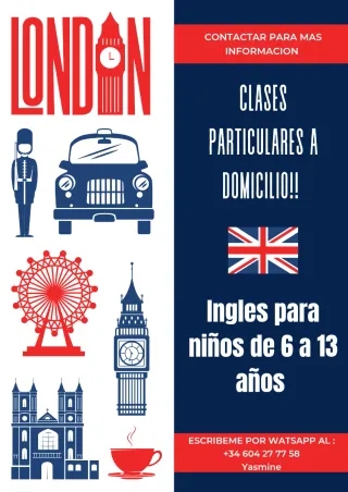 Ofrezco tutoría en clases de inglés a domicilio