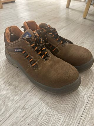 Zapatos de seguridad Aníbal Marrones
