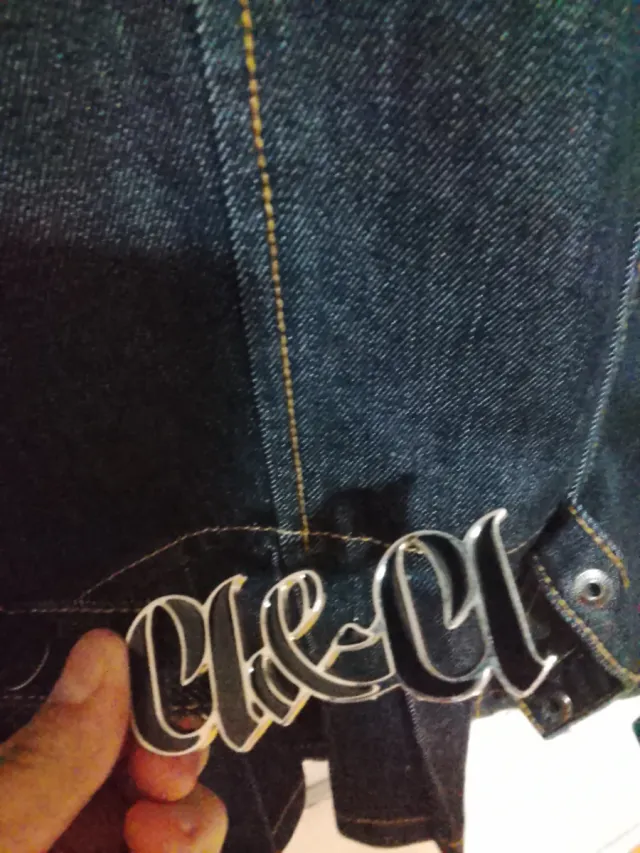 Chaqueta vaquera azul