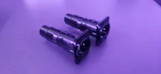 Adaptadores XLR Macho a Hembra Negro